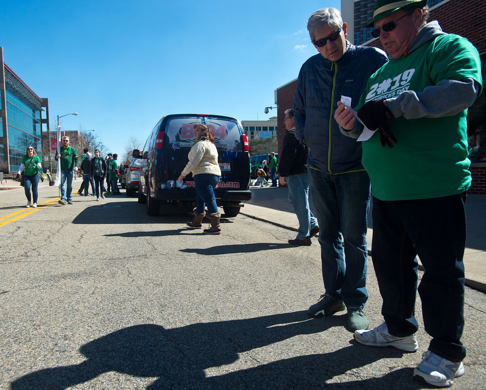 Normal Mayor Chris Koos, Pat Hardesty